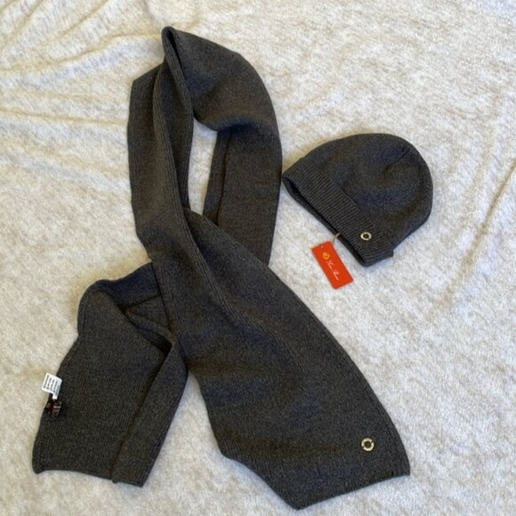 Loro Piana Scarf and Beanie Set - Picture 1 of 7